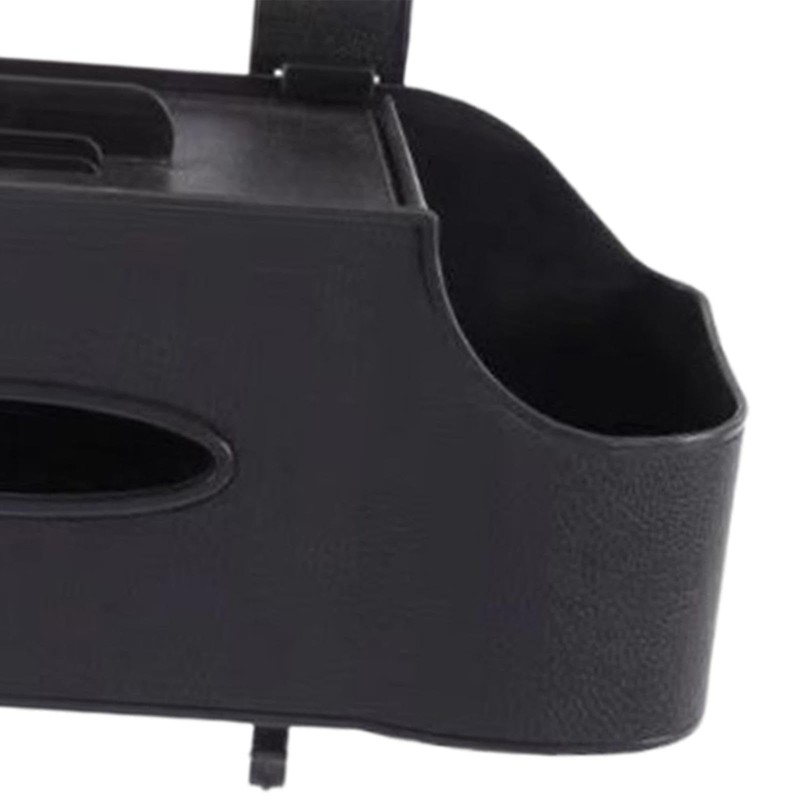 F Fityle Hanging Car Headrest Organizer with Tissue Box and
