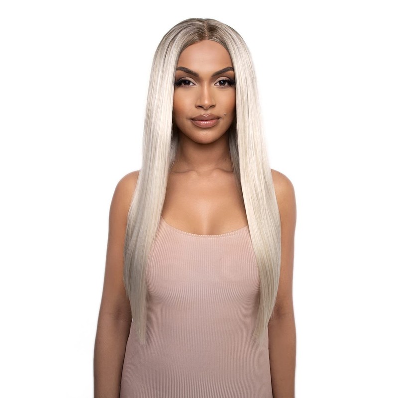 The Serena - Light Ash Blonde Sleek and Straight Lace