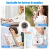 PHENSEN 4 in 1 Turbo Handheld Fan - 100-Speed Adjustable,