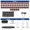 WORKPRO WORKPRO Rotary Tool Accessories Kit, 476pcs Accessory Set, 1/8"