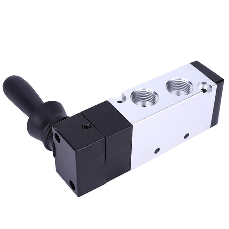 Oumefar Manual Pull Valve G1/8 Air Control Valve 3 Position