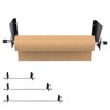 60 in Vinyl Roll Holder, Wrapping Paper Roll Holder, Adjustable