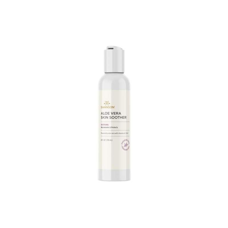 Swanson Aloe Vera Skin Soother 4 fl Ounce (118 ml)