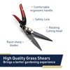 Grass Shears - Garden Clippers with Rotating Handle - Grass