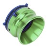 1 Pair NAB Hub Adapters Polished Aluminum Alloy Universal Loading