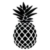 Pineapple Tattoo, Temporalis®, Vegan & Waterproof Tattoo, EU Certified Cosmetics,