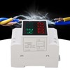 Voltmeter Ammeter 4 Digit Display DIN Rail Mount Single Phase
