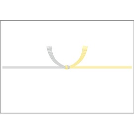 Taka Seal Paper 2-246 Yellow Mizuhiki Kyoto A4 Size, 100 Sheets