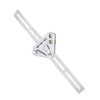 jojofuny 2pcs Carpenter Square Multi-functional Measuring Tool Level Ruler Right