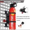 MOLLE Panel Fire Extinguisher Mount Kit-Quick Release Car Fire Extinguisher