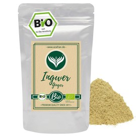 Azafran Organic Ginger, Ginger Powder, Ginger Root Ground 250 g