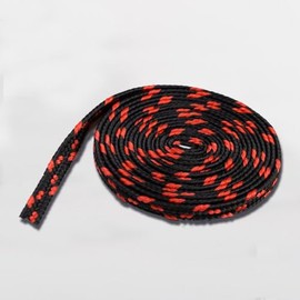 Silk Cotton Ito Sageo Rope, Suitable for Japanese Samurai Sword DIY Tsuka Knife Handle Scabbard Decorative Rope (Red and Black)