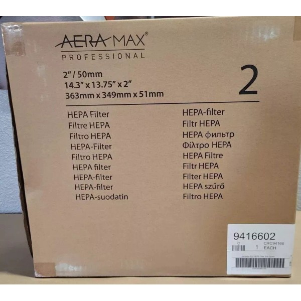 AeraMax Pro HEPA Filter 2 Pack CRC94166 Repacement For AM3