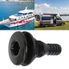 Qiilu Thru hull fitting 3/4 Boat Through Hull Connector 3/4in