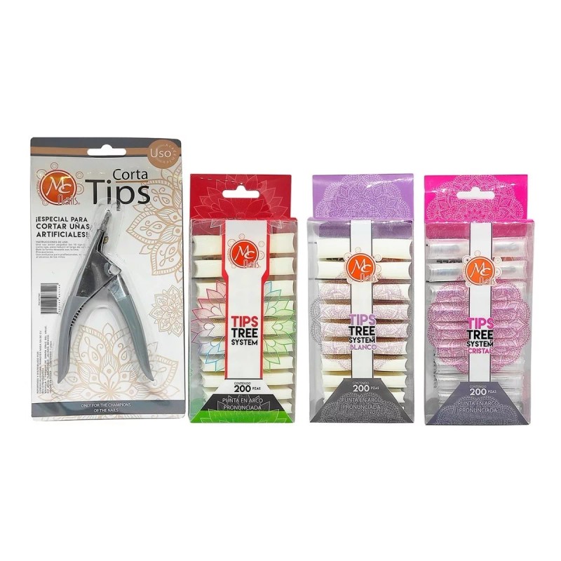 Mc Nails Mega Kit Profesional Para Uñas Acrílicas Mc Nails