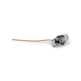Sturdy Built Trailer LED Self-Grounding Side Marker Light TecNiq S38 Clear Lens Amber Diode