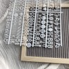 Letterboard, Bulletin Board, Message Board, Alphabet, English, Numbers, Signs, Decoration,