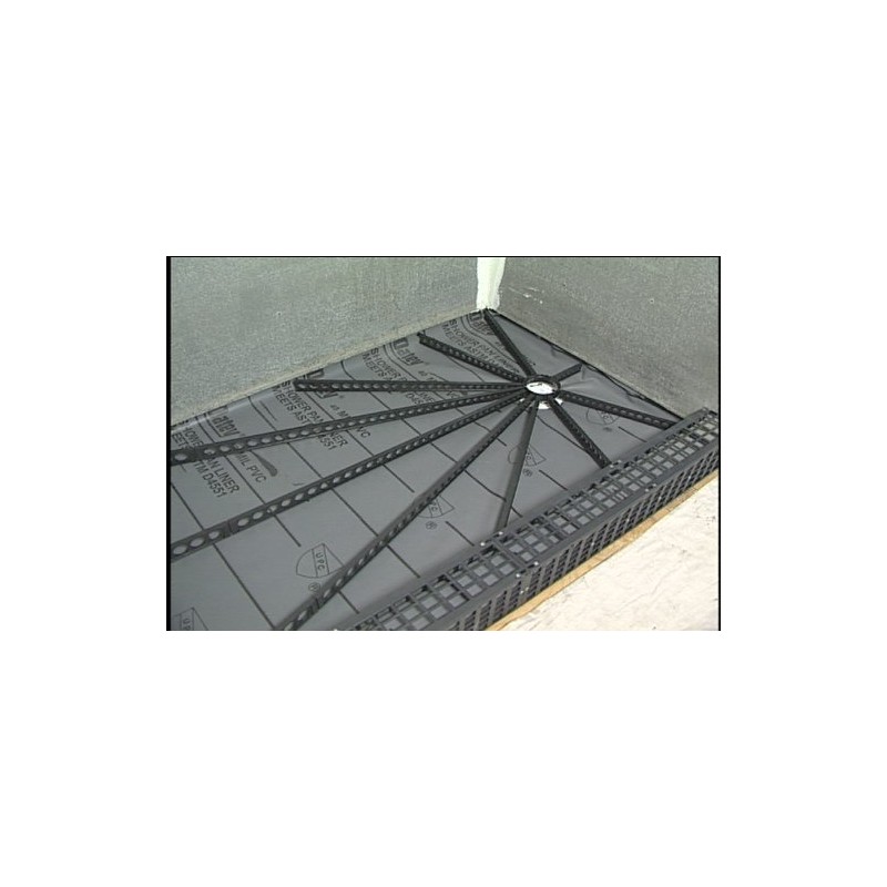 SHOWER PAN LINER 5x7 Grey Made in US (LIMITED EDITION)