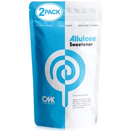 𝗪𝗜𝗡𝗡𝗘𝗥 – 𝗕𝗘𝗦𝗧 𝗔𝗟𝗟𝗨𝗟𝗢𝗦𝗘, 𝟮 𝗣𝗔𝗖𝗞 Keto Sugar Alternative, Zero Net Carb, Low Calorie Allulose Sweetener, Made in USA, ZERO Erythritol, Monk Fruit or Stevia, Granular (32oz Total)