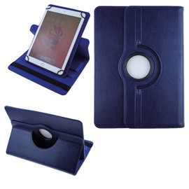 COOVY® Universal 2.0 360° Rotation Cover for All 9/10/10.1 Inch Tablet Models Case Protective Stand Universal 10.1 Dark Blue