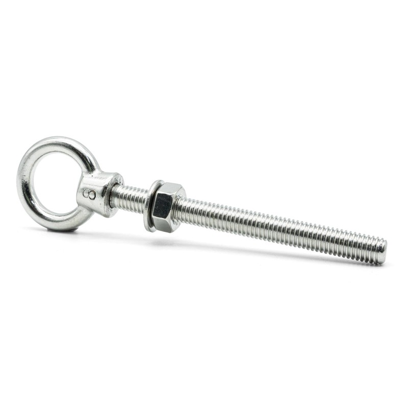 Hippo Hardware M6 (6mm X 80mm) Lifting Eye Bolts with