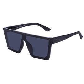 Woeoe Trendy Sunglasses Vintage Oversized Square Sun Glasses for Women Costume Party Accessory