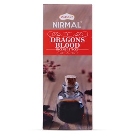 Hexa Dragon Blood Incense Sticks - Pack of 6 Incense, 120 Sticks for Calming, Stress-Relief and Mindful Meditation | an Eco-Friendly, Non-Toxic and Unique Aromatic Incense Sticks by Shubhkart