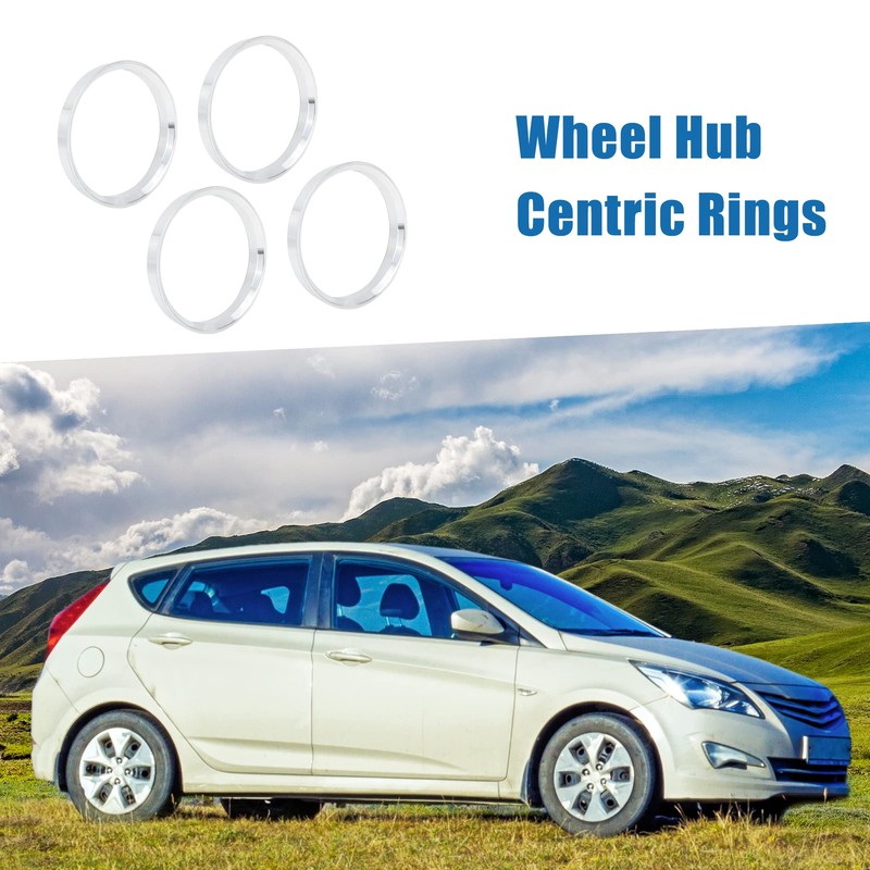 A ABSOPRO 73.1 to 66.1 mm Wheel Hub Centric Rings