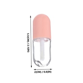 DOITOOL 16pcs Lip Oil Bottles Refillable Lip Gloss Tubes Travel-friendly Containers and Liquid Blush Lightweight and Portable for Women