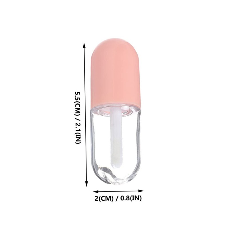 DOITOOL 16pcs Lip Oil Bottles Refillable Lip Gloss Tubes Travel-friendly