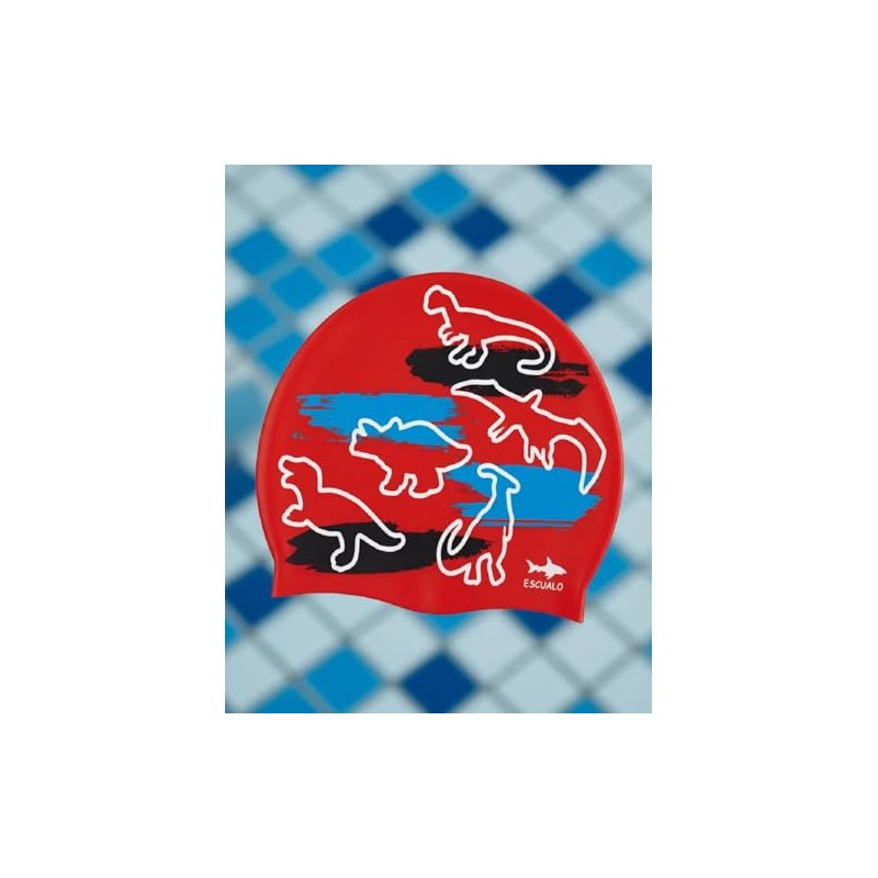 escualo Gorra para Natacion Unisex Adulto y Niño Modelo Rex