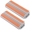 2pcs Lever Wire Connectors, Wire Splicing 20 Conductor Connectors for