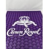 Crown Royal Bar Spill Mat Rubber purple white logo Large