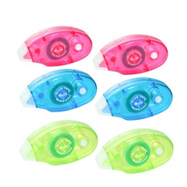 ihomecooker Scrapbook Tape, 6 Pack Double Sided Tape Roller for Crafts, Scrapbook supplies Sticky Glue Tape Runner Scrapbooking Supplies for Kids and Adults, 0.3IN x 33FT (6, 0.3IN x 33FT)…