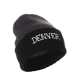 American Cities Denver Colorado Winter Knit Hat Cap Beanie