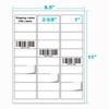 Kingtac (15,000 Labels, 500 Sheets) 30 Up Address Labels, 1"
