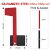 Ozland Professional Multi-Directional Mailbox Flag, Galvanized Steel Mailbox Replacement Flag