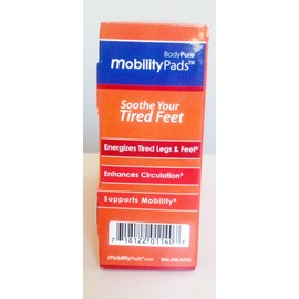 Tired Feet Mobility Circulation Foot Pads - Formula to Relieve Soreness and Pain, Increase Circulation & Restore Sensation – Made in The USA (40 Day Supply)