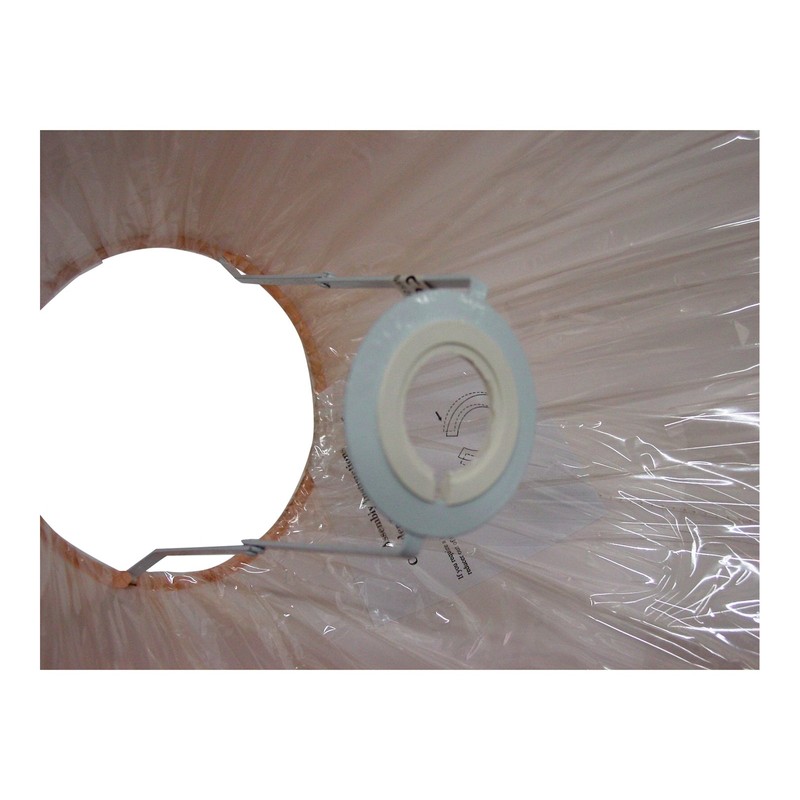 14" LIGHT BLUE COOLIE LAMPSHADE