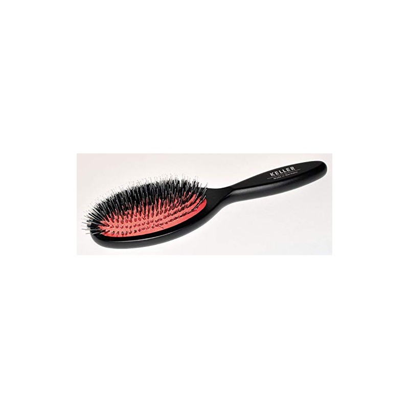 Keller Pneumatic Massage Brush 12 Rows Black / R