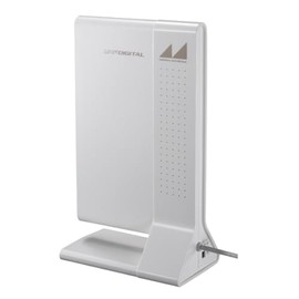 Nippon Antenna Terrestrial Digital Indoor Antenna Atredia Built-in Booster Type ARBL1(W) White