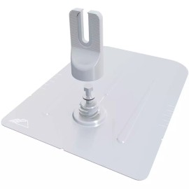 Ironridge, FlashFoot2, Mill, w/narrow 8" flashing to minimize nail interference