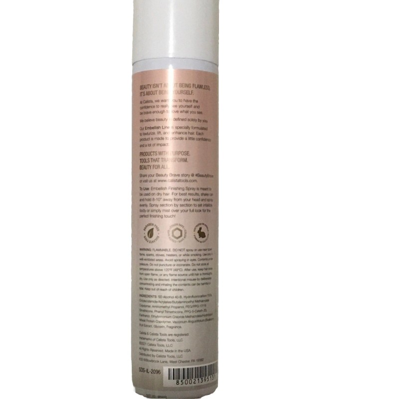 Calista Embellish Finishing Hairspray - 10 oz