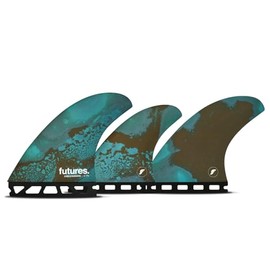 Futures Fins Christenson 5-Fin Set - Blue/Brown