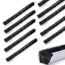 25 Pcs 80ft (3.2ft x 25) length for 5 Inches Standard Gutter Filter Leaf Debris Guard brush guard- Simple Gutter Guard | No Tools DIY |