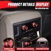 for Hummer EV Accessories Rear Air Conditioner Switch Button Knob