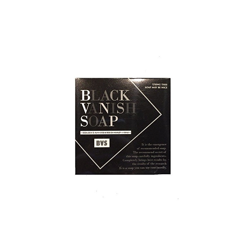 Black Vanish Soap