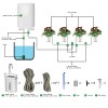 DOMICA Automatic Plant Waterer Indoor Self Watering System for 16