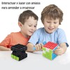 Cubo de Rubik Desmontable DIY, Puzzle Creative Collage Bloques de