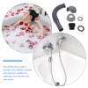 1 Set Bathtub Drain Plastic Flexible Drain Kitchen Drain Expandable